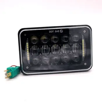

1Pcs 4x6" LED Headlight 48W Square 5inch Car Head Lamp High/ Low Beam With DRL Replacement Headlight For Trucks Off-Road