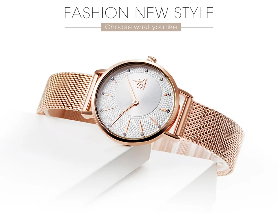 SHENGKE SK Women Watch Top Brand Luxury 2018 Women Bracelet Watches For Ladies Quartz Wrsit Watch Montre Femme Relogio Feminino (2)
