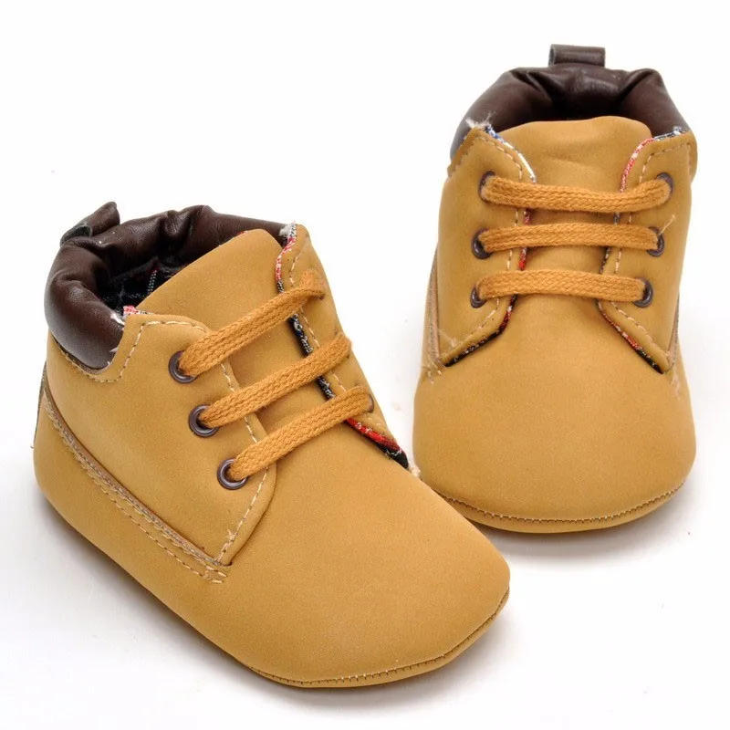 

Infant Kids Baby Boys Shoes First Walker Classic Casual High Top Sneakers Newborn Toddler Crib Bebe Prewalkers Shoes Footwear
