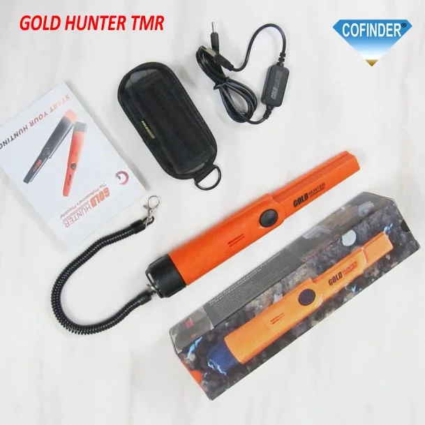 

Waterproof Gold Hunter TMR Pointer PinPointer Metal Detector Probe Waterproof with Rechargeable Build-in Li-Battery
