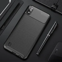 Для samsung Galaxy A10 чехол Роскошный чехол из углеродного волокна полный защитный чехол для телефона для Galaxy A 10 чехол противоударный бампер оболочка