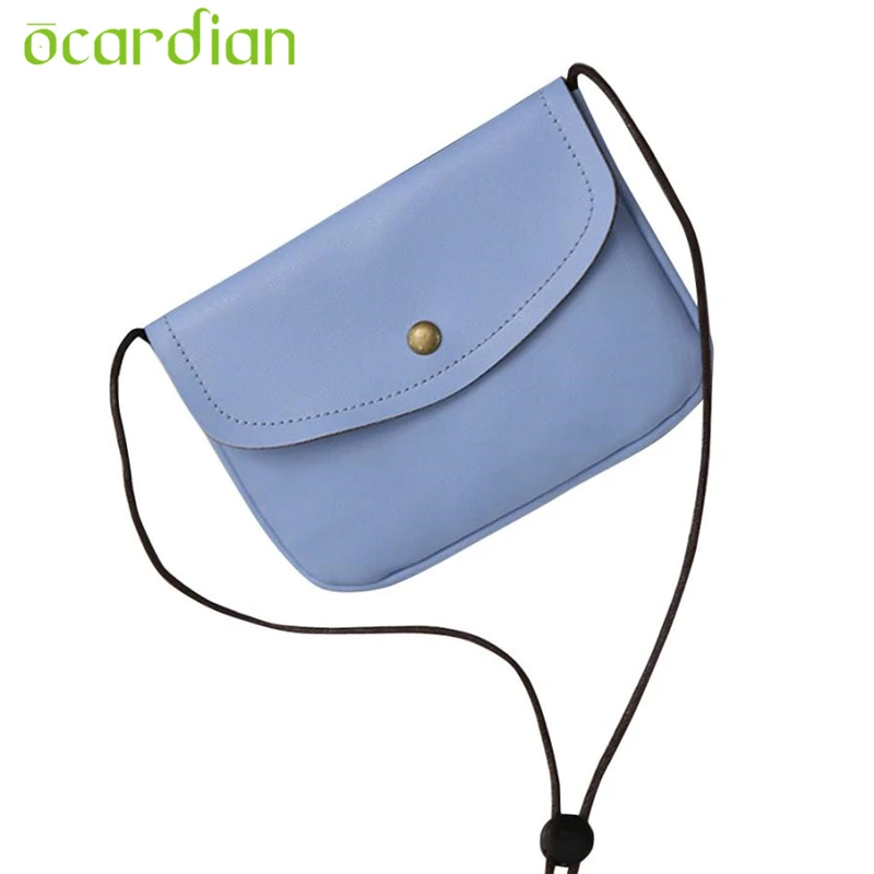 

Women Shoulder Bag High Quality HandBag Leather Messenger Crossbody Satchel Purse Tote Gift Orange Bolsa de hombro Blue 17June15