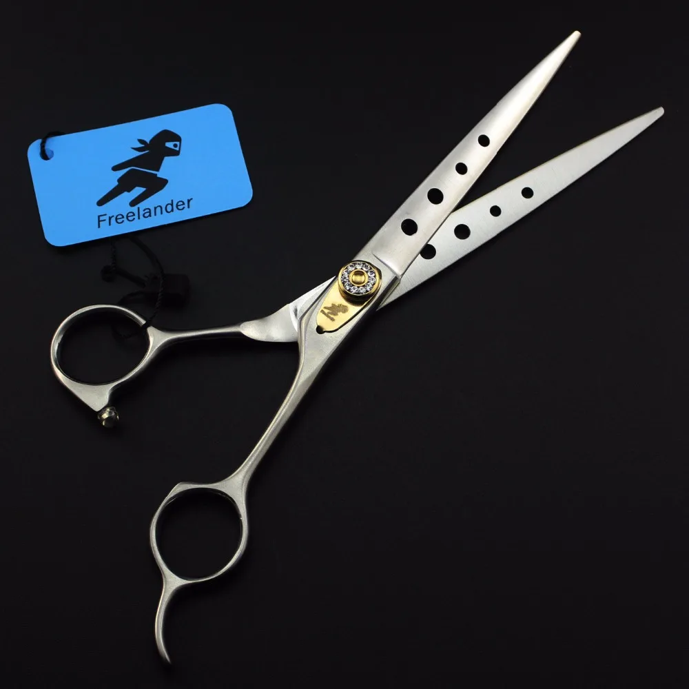 

7 OR 7.5 OR 8 inch High Quality Hair Scissors rofessional Haircutting Scissor Pet Gromming Scissor with case Free Shipping