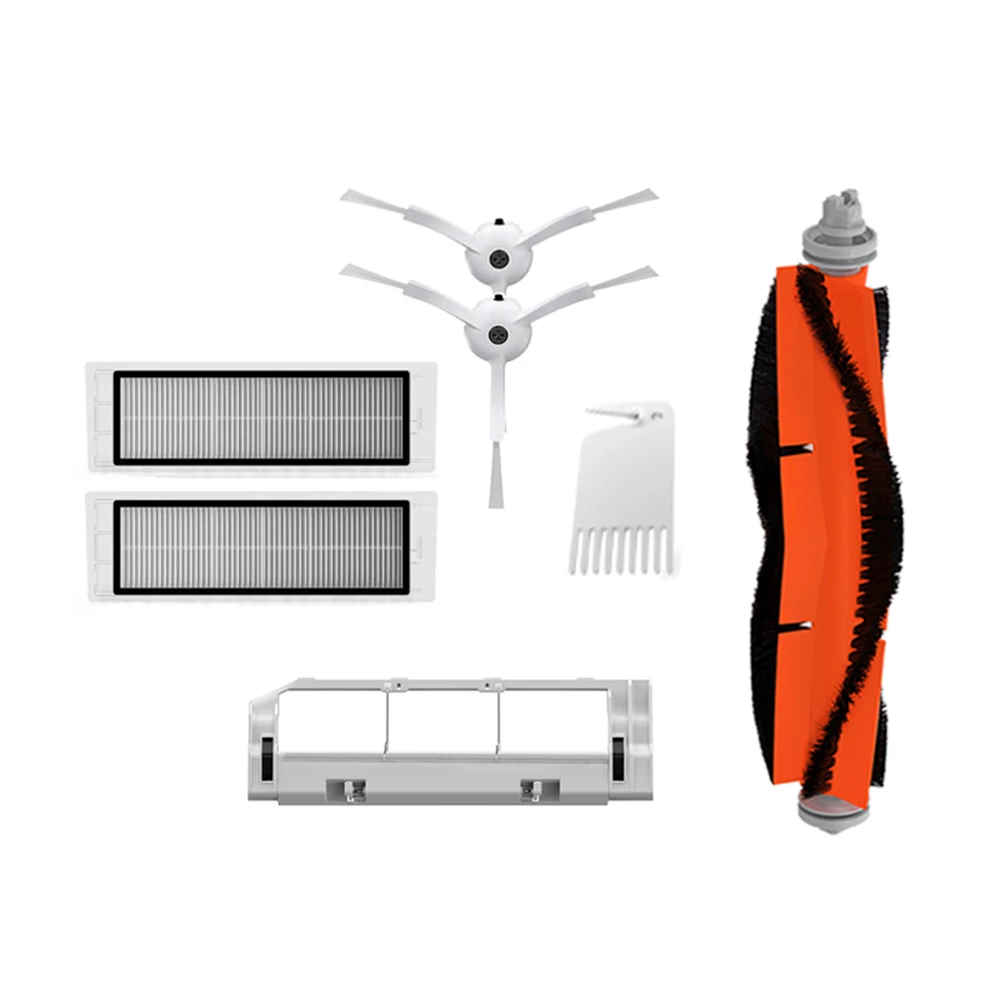 

7Pcs Vacuum Cleaner Parts for Xiaomi Mijia Xiaowa Roborock Vacuum Cleaner HEPA Filter Side Brush Main Brush and Cover