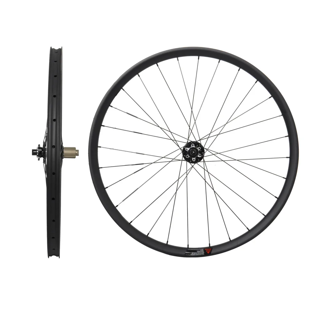 

29ER carbon fiber mountain bike wheels 35mm MTB XC wheelset Novatec UD Matt Clincher Disc Tubeless Rim
