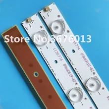 Светодиодный бар светильник для 32 дюймов Hisense светодиодный 32K188 ТВ Hisense_32_HD315DH-B21_3X7_3030C 595mm 1 комплект = 3 шт. 1 шт. = 7 светодиодный