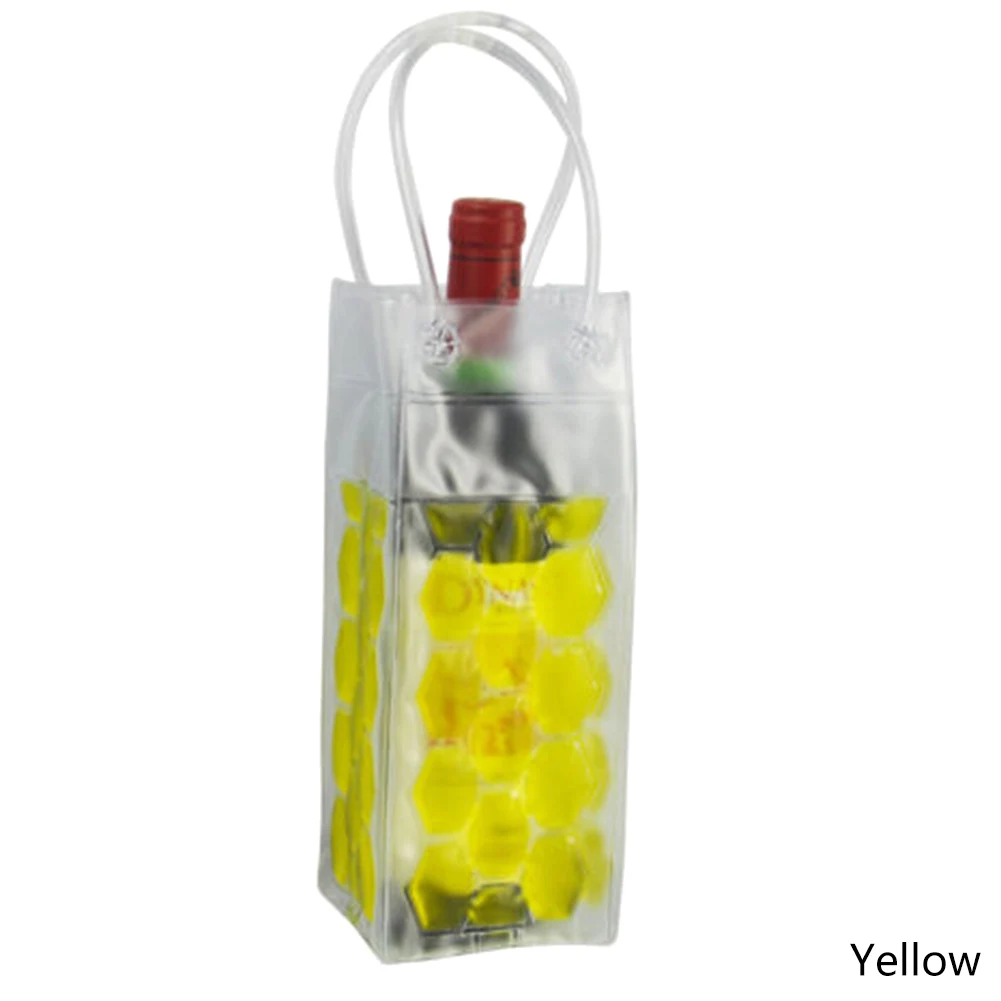 1PC Rapid Ice Wine Cooler PVC Beer Cooler Bag Outdoors Ice Gel Bag Picnic Wine Cooler