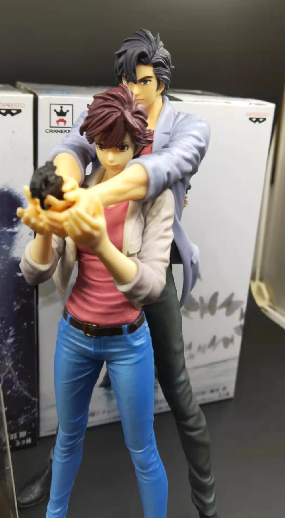 Оригинальная коллекция Banpresto Creator x Creator-Ryo Saeba+ Kaori Makimura из фильма "городской охотник"