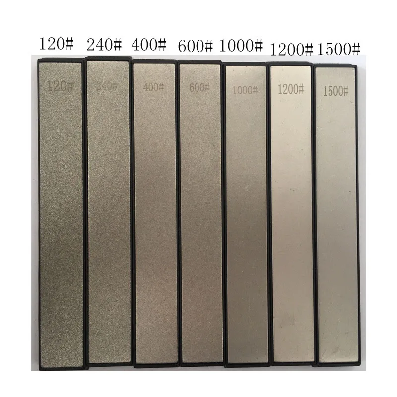 

7Pcs Kitchen Knife Edge Sharpener Replacement Diamond Whetstone Grinding Stone Sharpening System 120-1500 #