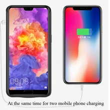 8200 мАч мобильное портативное беспроводное быстрое зарядное устройство защитный чехол для телефона для huawei p20 p20pro внешний смарт-аккумулятор Внешняя батарея, крышка