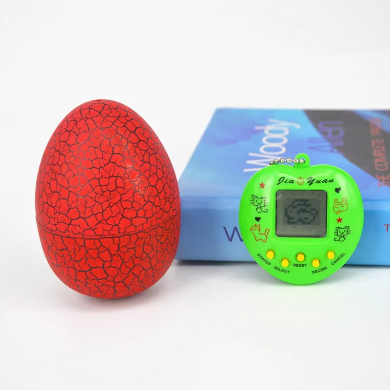 Нескольких цветов стакан игрушки tamagochi яйцо динозавра виртуальный электронный питомец машина цифровые электронные e-животное Cyber игрушки