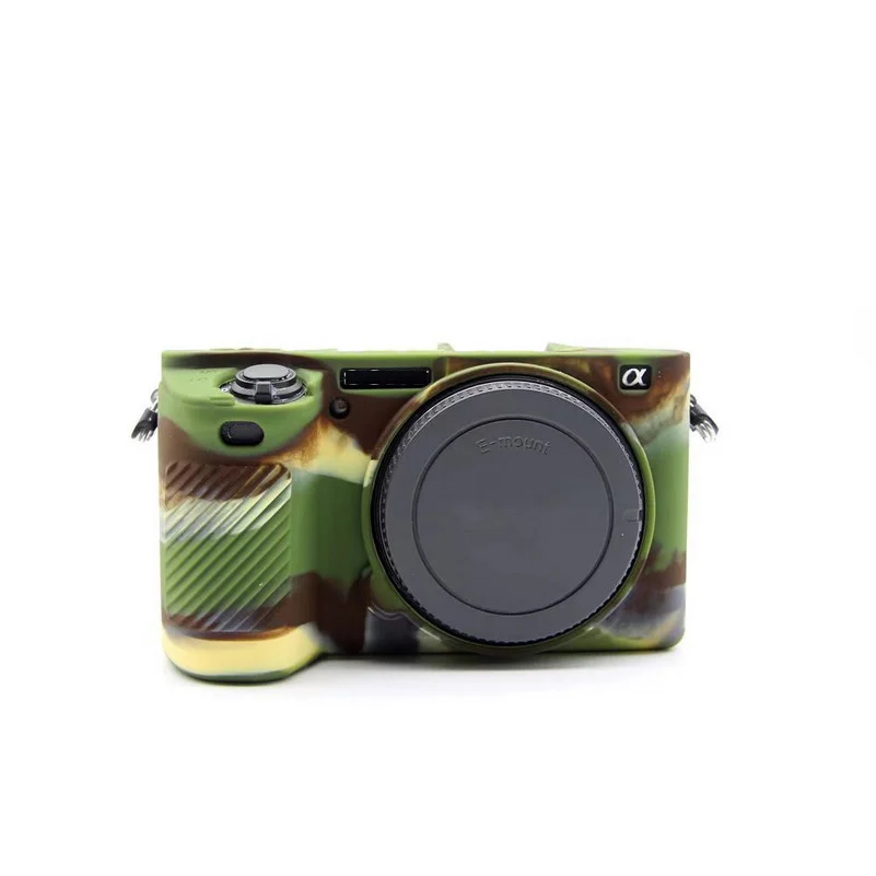 Soft Silicone Case Camera Body Protective Cover For Sony A6500 A6300 Mirrorless System Camera Rubber-5