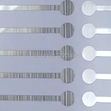 Небольшой Косметика silver seal клей наклейки/эфирные масла крышка от бутылки печать наклеек/волочильные 900 шт. много