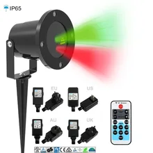 Laser Christmas Lights Outdoor IP65 Waterproof Red Green Outdoor Laser star Projector RG light Decorations For Home Garden