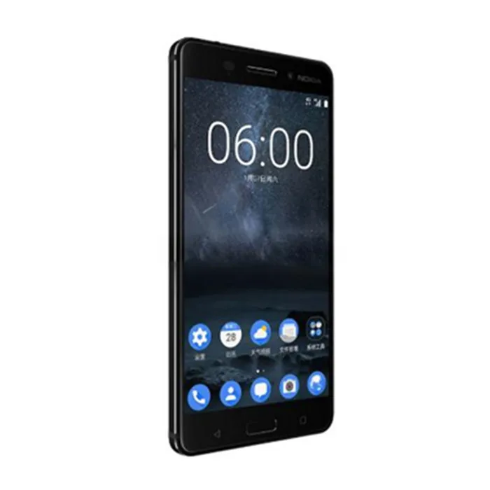 Nokia 6 Android 7,0 смартфон Nougat Wi-Fi 5,5 ''4 Гб ОЗУ 64 Гб ПЗУ отпечаток пальца две sim-карты Многоязычная поддержка