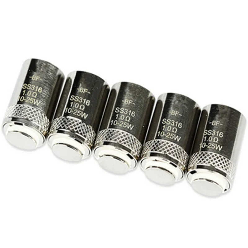 

20pcs/lot ego aio Coils BF SS316 Coil replacement head for ego AIO Atomizer Tank eGO AIO Cuboid mini coil E Cigarette Accessory