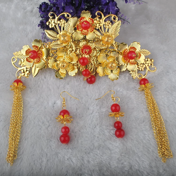 Chinese Traditional Classical Wedding Jewelry Bridal Hair Accessories
