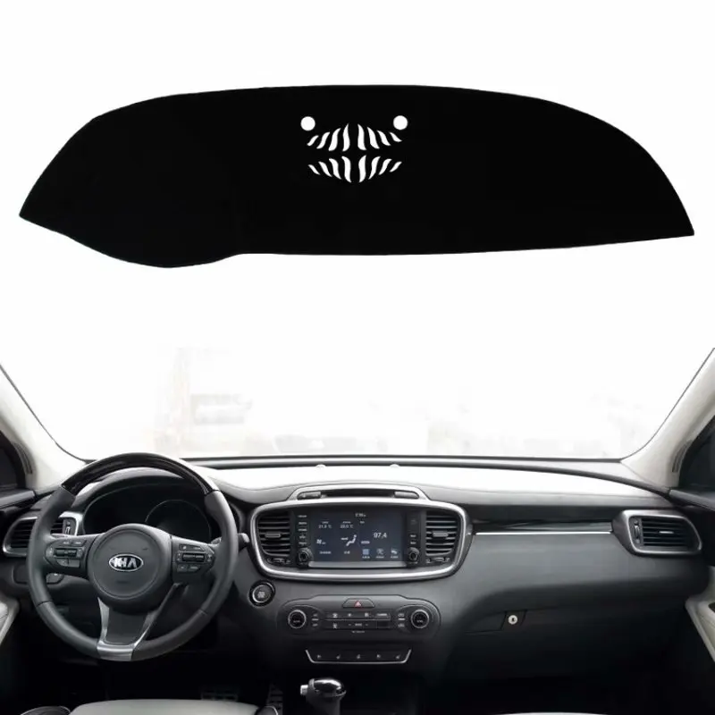 

For Kia Sorento 2015 -2019 Car Styling Covers Dashmat Dash Mat Sun Shade Dashboard Cover Capter Custom 2016 2017 2018