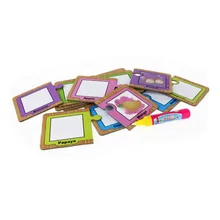 

Fashion And Useful Baby Drawing Toys Magic Water Painting Card Puzzle Color Painting Toy Having Three Patterns