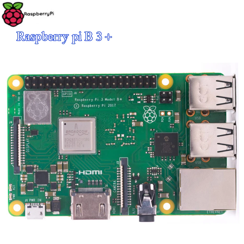 Raspberry Pi 3 Model B + Встроенный 2 4G и 5G wifi Cpu Plus 1 4 GHz с поддержкой PoE Pi3B | Электронные