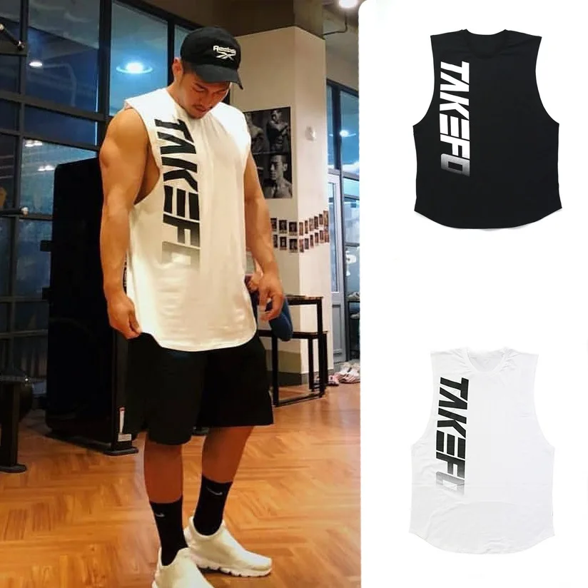 

Wild Style Tank Top Men Gyms-Clothing Stringer Fitness Gyms Shirt Brand Clothing Muscle Workout Cotton Top Sleeveless Shirt