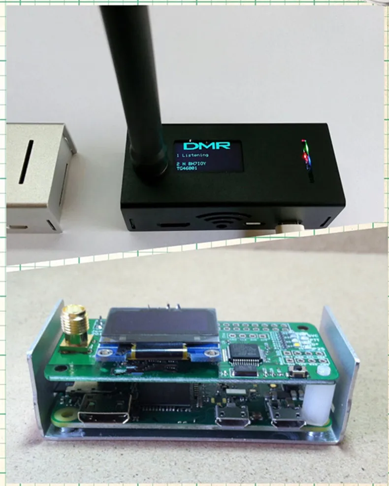 Собранная мини точка расширения MMDVM DMR P25 YSF радиостанция Wi Fi цифровой голосовой