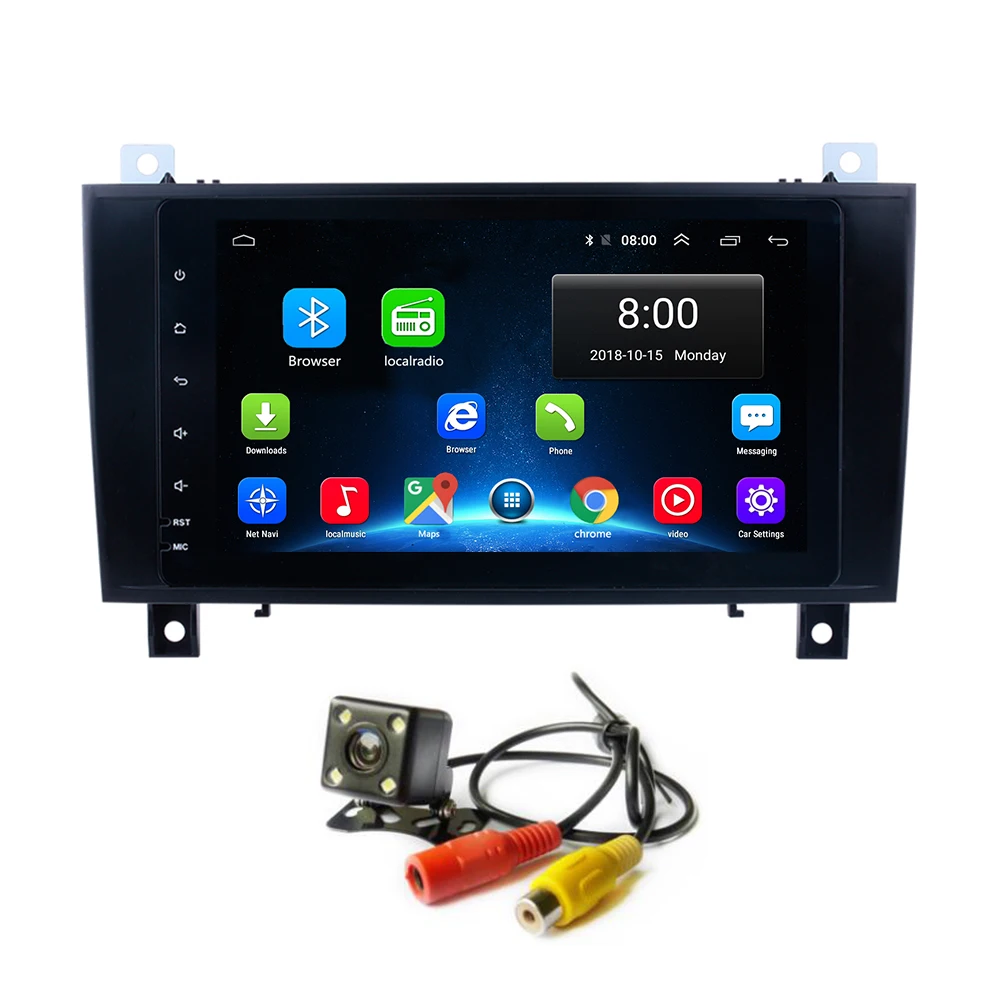 GPS Car Radio for Mercedes Benz SLK Class 2000-2011 R171 SLK200 SLK280 SLK300 SLK350 SLK55 Multimedia Player Stereo Navigation | Автомобили