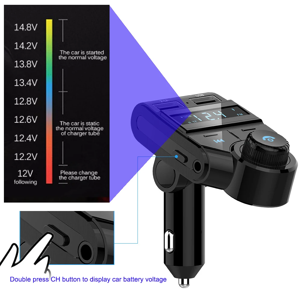 E0020 Bluetooth Car Kit (10)