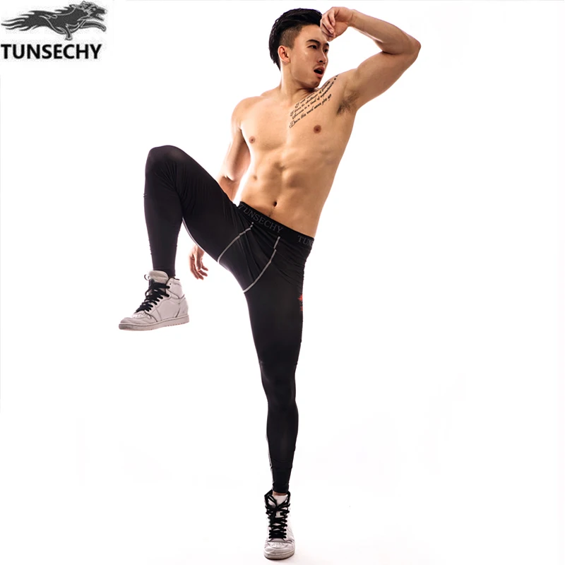 TUNSECHY winter Top quality New thermal underwear men underwear compression quick drying thermo underwear men Long Johns