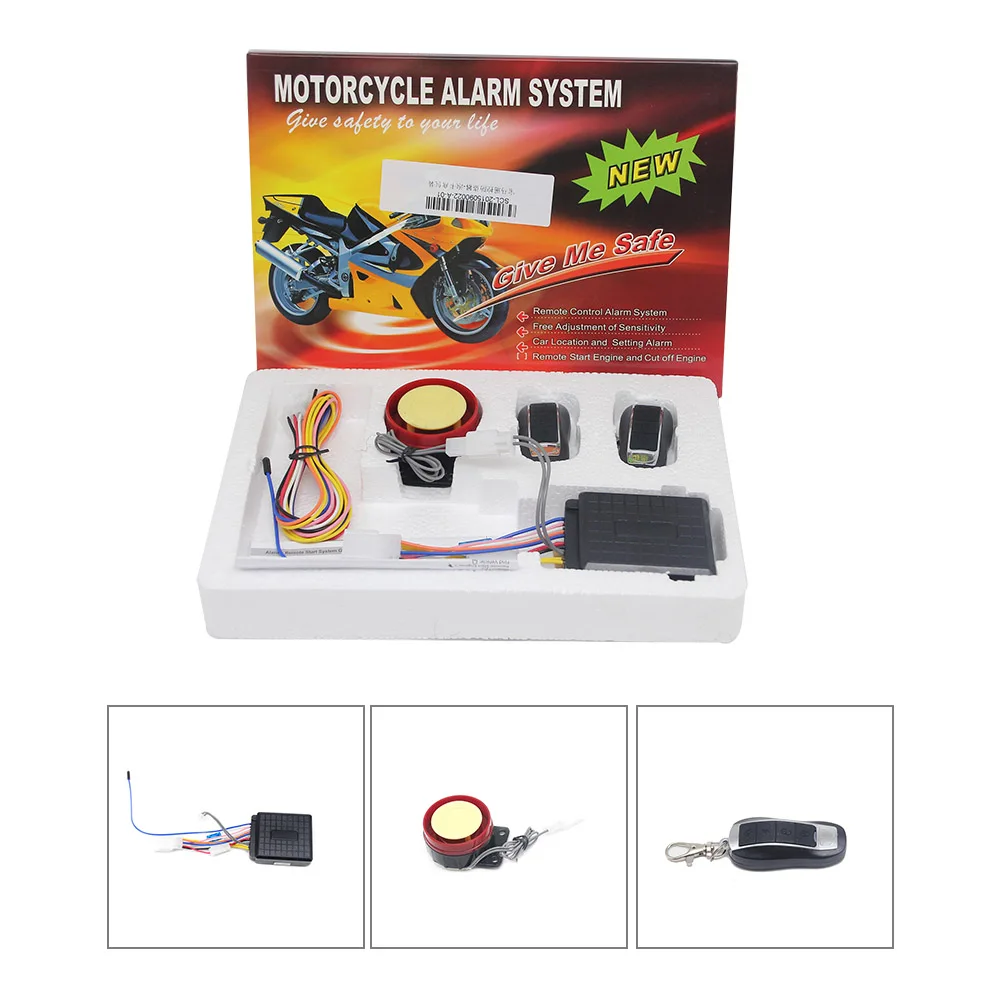 Сигнализация Scl moto s Remote Control система безопасности для мотоциклов и скутеров с