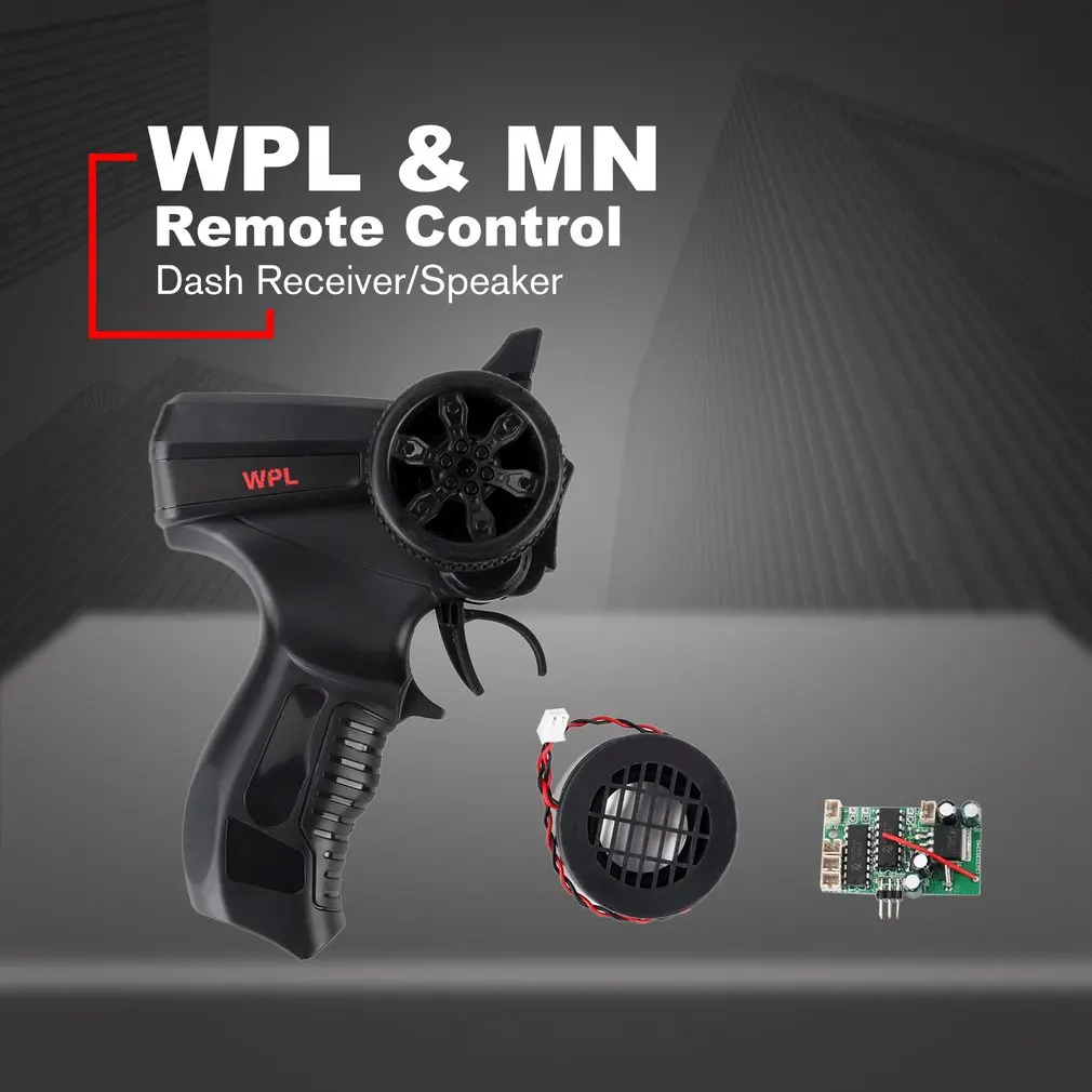 

1PC Simulate Remote Control/Dash Receiver/Speaker Toy For WPL & MN RC Car Sound Group Small Speaker Receiver Board