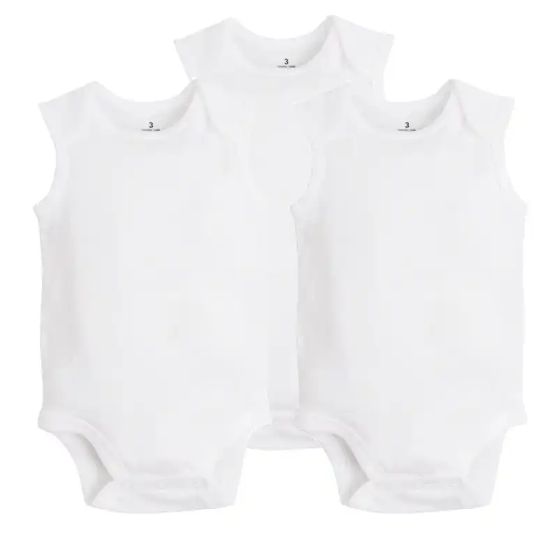 white newborn baby clothes