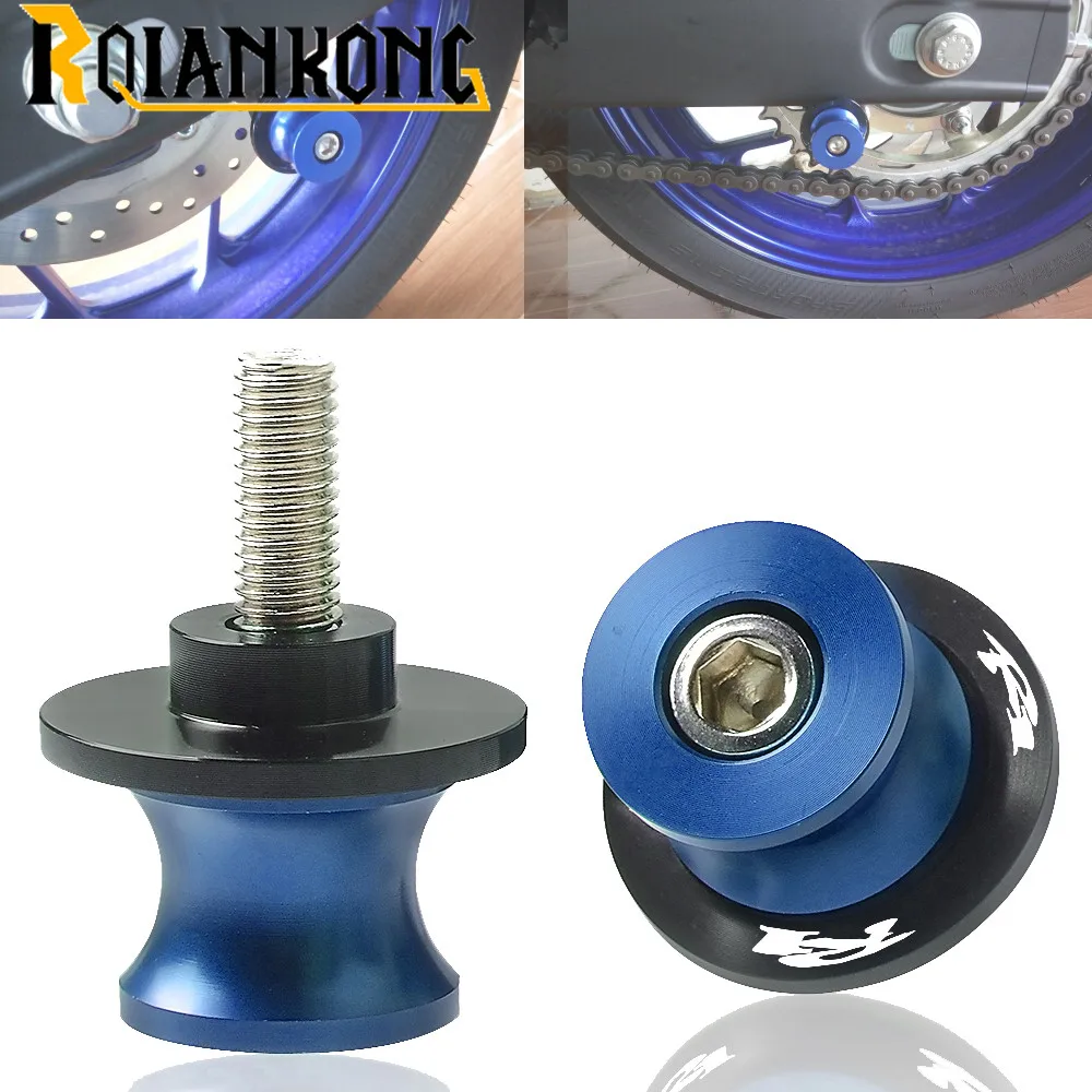 

Motorcycle Swingarm Slider Spools Sliders Stand Cover Protector For Yamaha YZF R1/R1M YZF-R1 R1M 2015 2016 2017 2018 Accessories