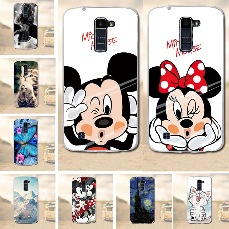 

Soft Silicone Cover Case For LG K10 LTE K420N K430 K430ds F670 Case TPU Printing Phone Case For LG K10 Cover For LG K10 LTE F670