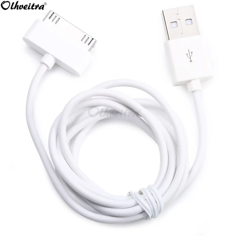 

Olhveitra USB Cable For iPhone 4 s 4s 3GS iPad 2 3 iPod Nano Fast Charging 30 Pin Charger Cable Adapter Charger Carregador Kabel