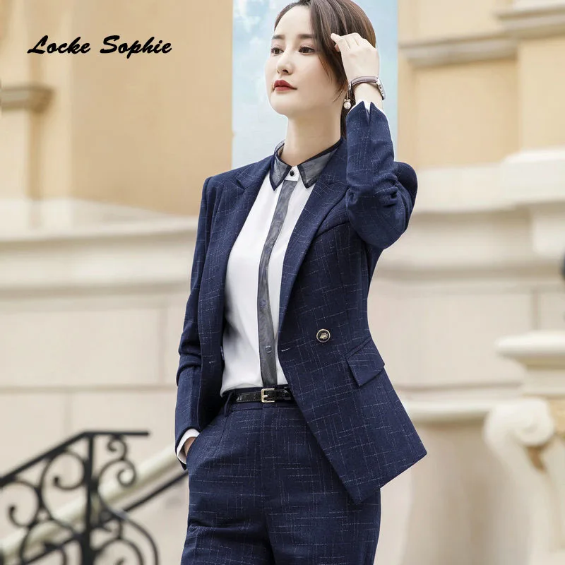 1pcs Women Plus size Blazers coats 2019 Summer cotton blend plaid Slim fit Small Suits jackets ladies Skinny Blazers Suits coats