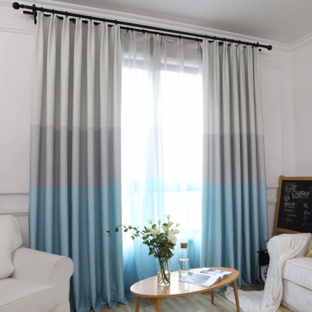 Aliexpress.com : Buy New Nordic Ctyle Simple Modern Blackout Curtains