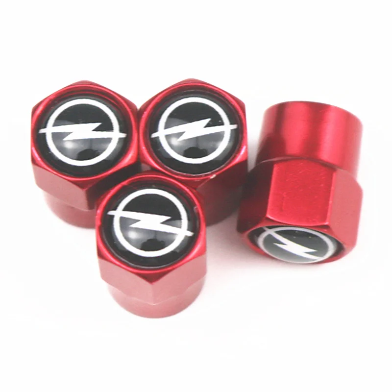 

Excellent 4pcs/set New Car Tire Valve Caps fit for OPEL Astra H G J Insignia Mokka Zafira Corsa Vectra C D Antara car styling