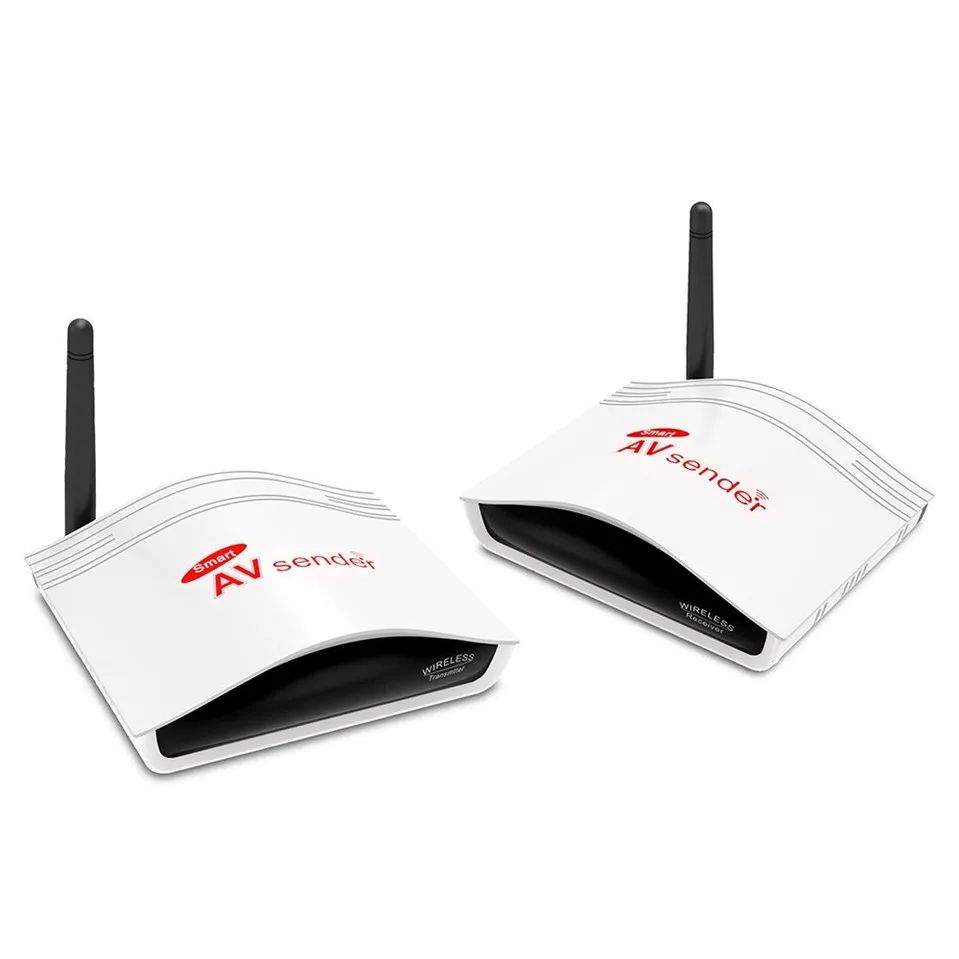 

Smart 2.4G Digital STB Wireless Sharing Device IR Remote Extender AV Transmitter and Receiver 38 KHz/56KHz Transmission PAT-226