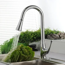 BECOLA Холодной и горячей воды смеситель для кухни Весна типа тянуть кухонный кран The vase is a раковина для мытья посуды бесплатная доставка LH-8117