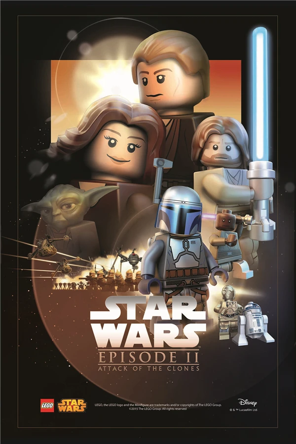 Custom Star Wars Poster Star Wars Wall Stickers Lego Wallpaper Lego