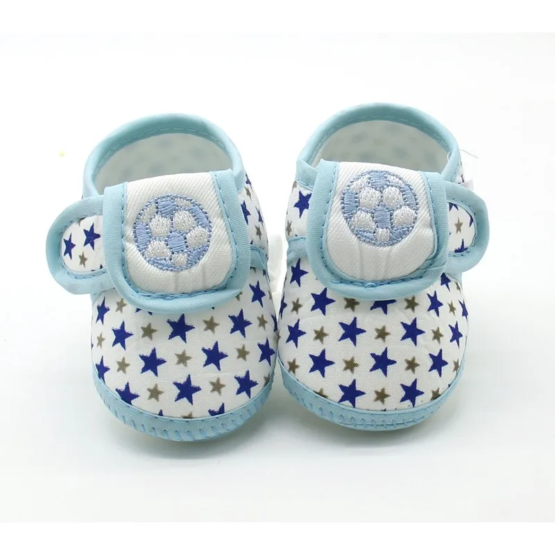 Высокое качество детская обувь Очаровательное платье в клеточку с принтом «Звезда» из мультфильмов узор мягкие пинетки для новорождённых малышей младенцев мультфильм обувь M1