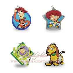 Новый Высокое качество 100 шт. Toy Story телефон подвески подарки Fit цепочка для ключей Ожерелье Подвески дорожные аксессуары подарок для ребенка