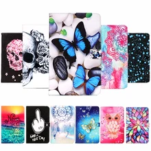 Модный чехол с цветочным рисунком для samsung Galaxy Tab A A6 10,1 T580 T585 T580N чехол Funda Подставка для планшета