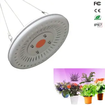 

COB Led Grow Light 50W Full Spectrum UFO Plant Grow Lamp Waterproof IP67 for Vegetable Flower Hydroponic Greenhouse Growth
