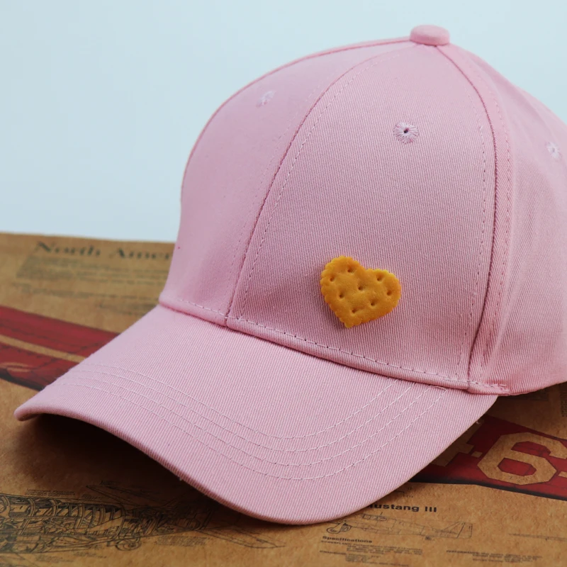Женская Повседневная Бейсболка Gorra BKB005 с узором в виде сердца рыбы собаки кролика