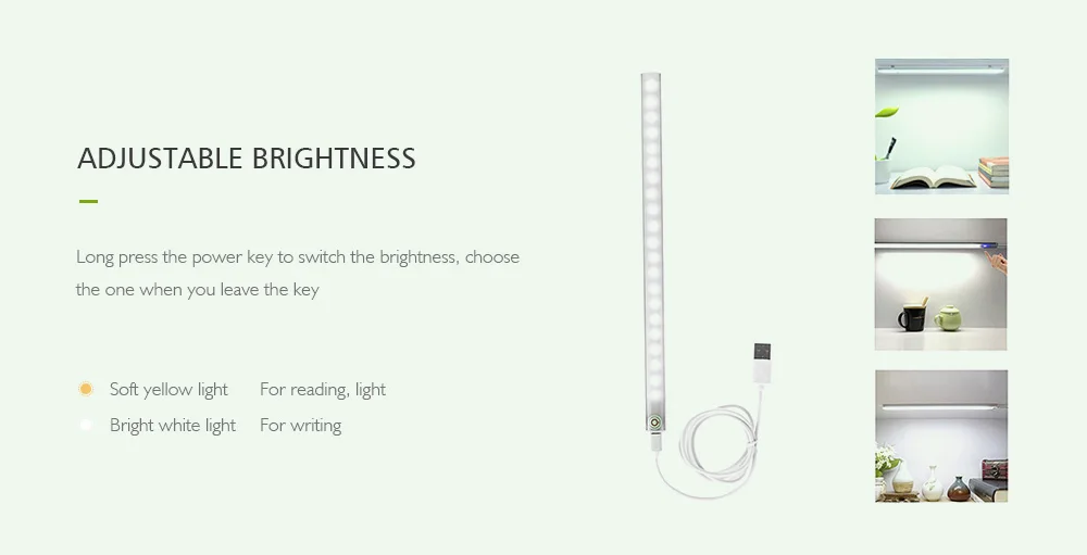 BRELONG 21 LED Dimmable Touch Sensitive Cabinet Light 
