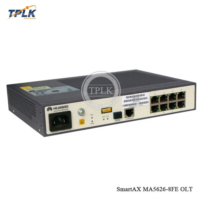 

Original high quality HW SmartAX MA5626-8FE Reverse PoE 8Ports FTTH GPON EPON OLT Chassis, for 8 ethernet ports apply