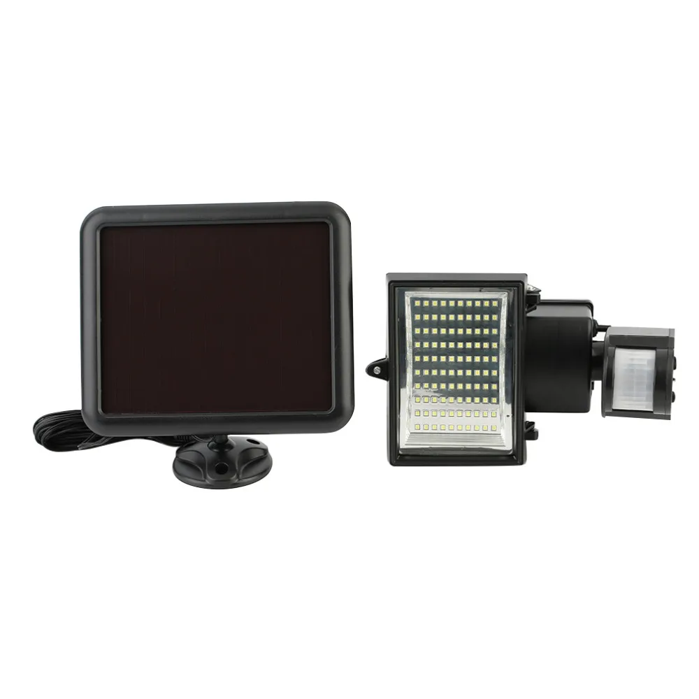 

100LED Environmental Friendly Solar Powered Panle Street Light Outdoor Path Wall Motion Sensor Security Spot Light Free Ship
