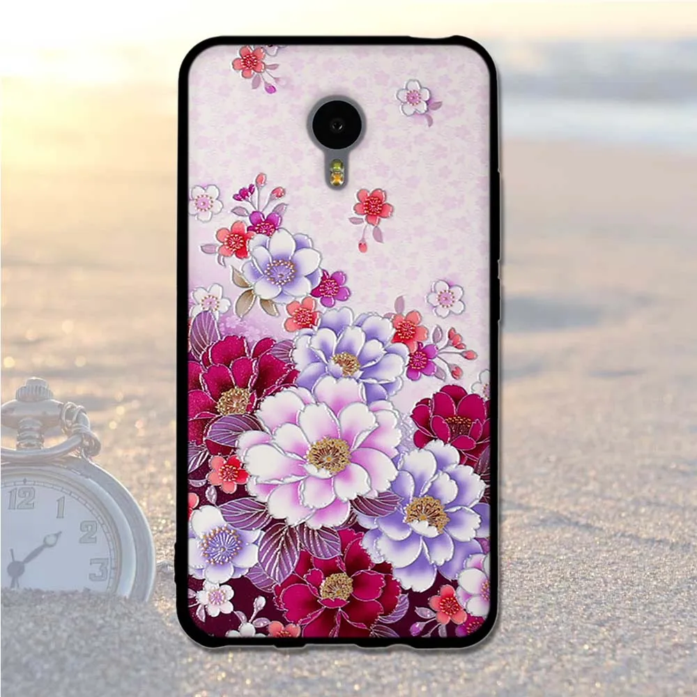 Soft TPU Case for Meizu m2 note Case 5.5 inch Paiting Art Silicon Back Cover For Meizu M2 NOTE Meilan Note 2 Phone Cases Cover